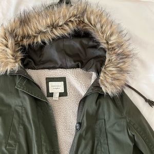 FOREVER 21 - [S] Green Utility Coat